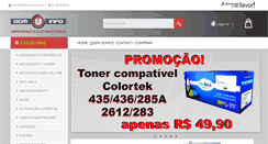 Desktop Screenshot of dcminfo.com.br